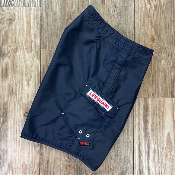 SOLD! Maui Rippers Lifeguard Board Shorts Microfiber - Picture 10 of 10